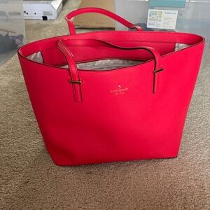 Kate Spade Vibrant Pink Tote Bag